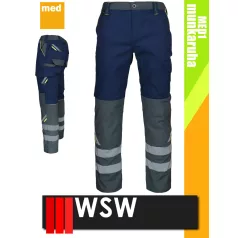   WSW PROMASTER NAVY technikai kevertszálas derekas munkanadrág - munkaruha