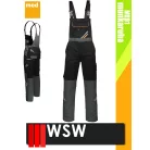 WSW PROMASTER BLACK technikai kevertszálas kantáros munkanadrág - munkaruha