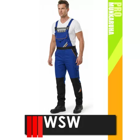 WSW PROMASTER ROYAL technikai kevertszálas kantáros munkanadrág - munkaruha