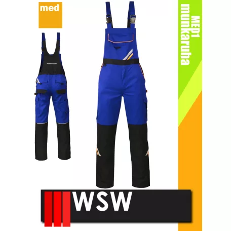WSW PROMASTER ROYAL technikai kevertszálas kantáros munkanadrág - munkaruha