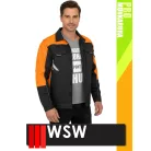 WSW PROMASTER BLACK technikai kevertszálas munkakabát - munkaruha