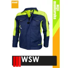   WSW PROMASTER NAVY technikai kevertszálas munkakabát - munkaruha