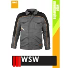 WSW PROMASTER GREY technikai kevertszálas munkakabát - munkaruha