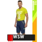 WSW PROMASTER NAVY technikai kevertszálas rövid munkanadrág - munkaruha
