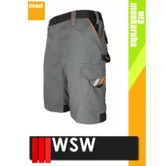   WSW PROMASTER GREY technikai kevertszálas rövid munkanadrág - munkaruha