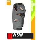 WSW PROMASTER GREY technikai kevertszálas rövid munkanadrág - munkaruha