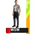 WSW PROMASTER BLACK technikai kevertszálas derekas munkanadrág - munkaruha