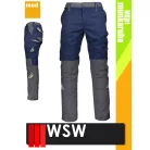 WSW PROMASTER NAVY technikai kevertszálas derekas munkanadrág - munkaruha