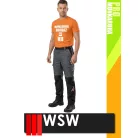 WSW PROMASTER GREY technikai kevertszálas derekas munkanadrág - munkaruha