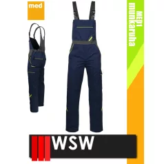   WSW PROMASTER NAVY technikai kevertszálas kantáros munkanadrág - munkaruha