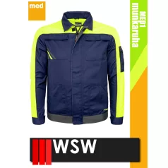   WSW PROMASTER NAVY technikai kevertszálas munkakabát - munkaruha
