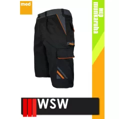   WSW PROMASTER BLACK technikai kevertszálas rövid munkanadrág - munkaruha