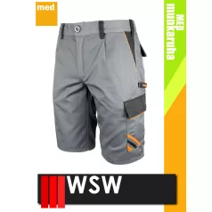   WSW PROMASTER GREY technikai kevertszálas rövid munkanadrág - munkaruha