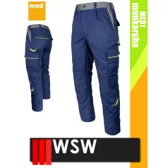   WSW PROMASTER NAVY technikai kevertszálas derekas munkanadrág - munkaruha