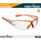 Portwest DYNAMIC CLEAR munkavédelmi védőszemüveg - egyéni védőeszköz