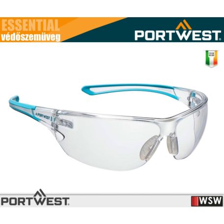 Portwest ESSENTIAL CLEAR munkavédelmi védőszemüveg - egyéni védőeszköz