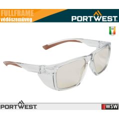   Portwest FULLFRAME BROWN munkavédelmi védőszemüveg - egyéni védőeszköz