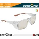 Portwest FULLFRAME BROWN munkavédelmi védőszemüveg - egyéni védőeszköz