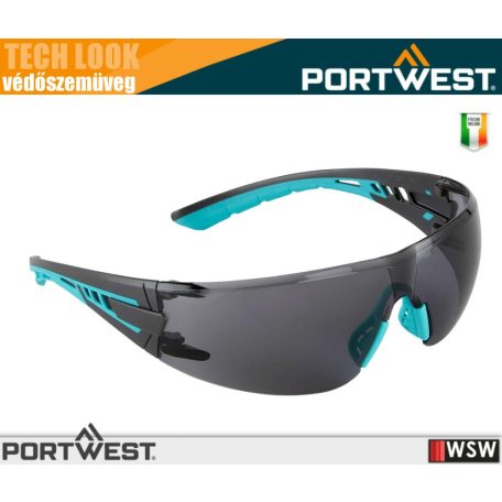 Portwest TECH LOOK LITE SMOKE munkavédelmi védőszemüveg - egyéni védőeszköz