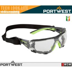   Portwest TECH LOOK PRO CLEAR munkavédelmi védőszemüveg - egyéni védőeszköz