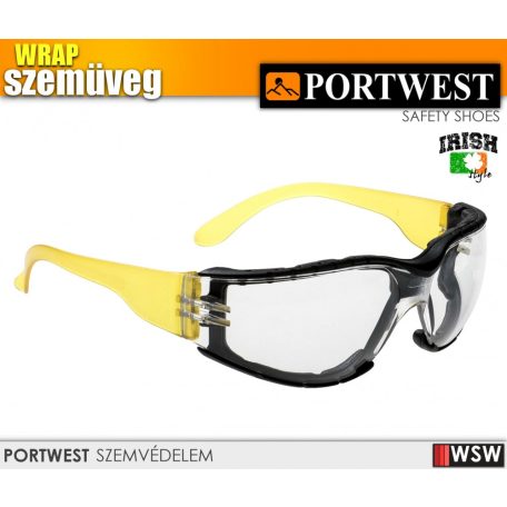 Portwest WRAP munkavédelmi szemüveg - védőszemüveg