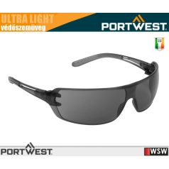   Portwest ULTRA LIGHT SMOKE munkavédelmi védőszemüveg - egyéni védőeszköz