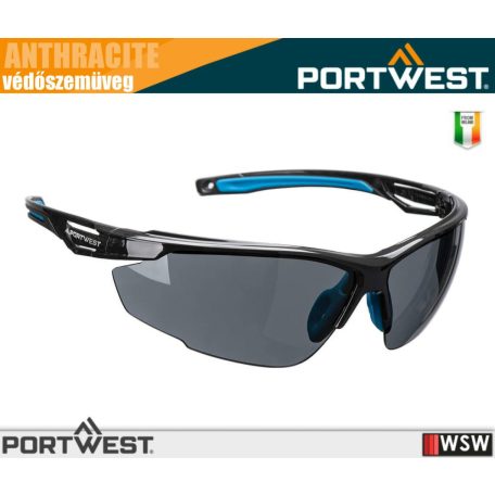 Portwest ANTHRACITE SMOKE munkavédelmi védőszemüveg - egyéni védőeszköz