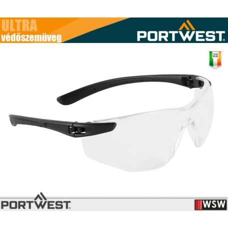 Portwest ULTRA CLEAR munkavédelmi védőszemüveg - egyéni védőeszköz