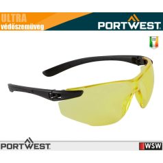   Portwest ULTRA YELLOW munkavédelmi védőszemüveg - egyéni védőeszköz