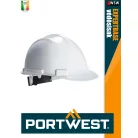 Portwest EXPERTBASE biztonsági szellőző racsnis védősisak - egyéni védőeszköz