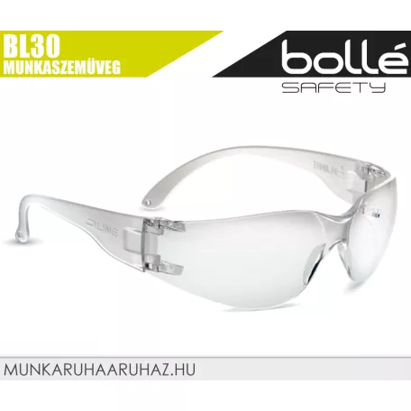 Bollé BL30 CLEAR páramentes karcálló technikai munkaszemüveg - egyéni védőeszköz