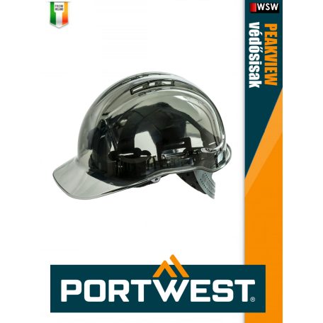 Portwest PEAKVIEW UV400 átlátszó biztonsági védősisak - egyéni védőeszköz
