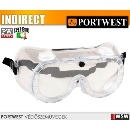 Portwest pántos munkavédelmi szemüveg - védőszemüveg