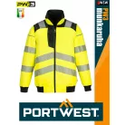 Portwest PW3 ORANGE 3in1 prémium technikai jólláthatósági télikabát - munkaruha