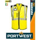 Portwest PW3 YELLOW prémium technikai jólláthatósági mellény - munkaruha