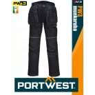Portwest PW3 BLACKGREY derekas munkanadrág - munkaruha