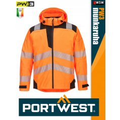 Portwest PW3 YELLOW jólláthatósági vízálló munkakabát - munkaruha