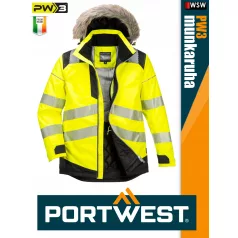 Portwest PW3 ORANGE prémium technikai jólláthatósági télikabát - munkaruha