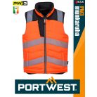 Portwest PW3 ORANGE 2in1 jólláthatósági kifordítható bélelt munkamellény - munkaruha