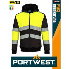 Portwest PW3 YELLOW jólláthatósági vízálló munkakabát - munkaruha
