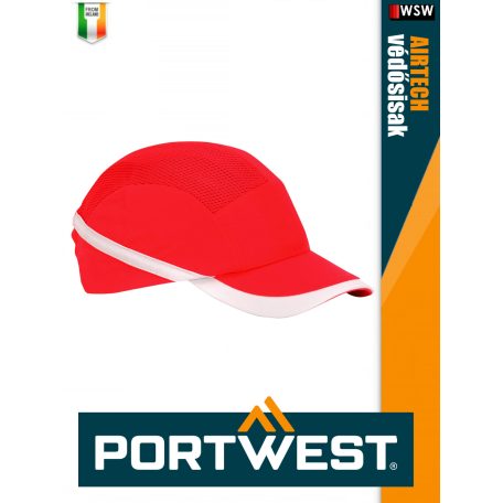 Portwest AIRTECH baseball ütésbiztos sapka - egyéni védőeszköz
