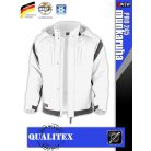 Qualitex PRO 245 WHITEGREY prémium technikai kabát - munkaruha