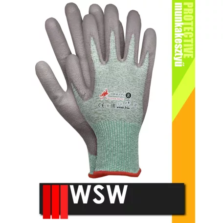 WSW CUTNIX D vágásbiztos mártott munkakesztyű - 12 pár/csomag