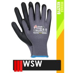   WSW BLACKFOAM ESD mártott habnitril mártott prémium munkakesztyű - 12 pár/csomag