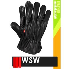 WSW BLACKMOON bőr technikai munkakesztyű - 12 pár/csomag