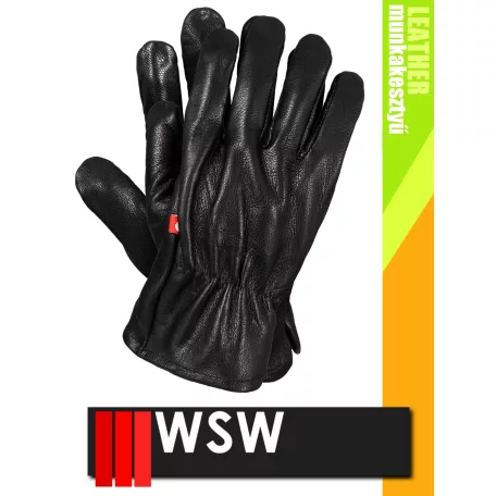 WSW BLACKMOON bőr technikai munkakesztyű - 12 pár/csomag