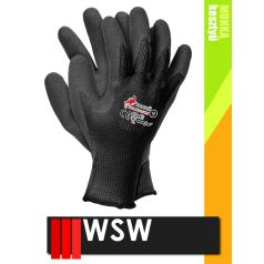 WSW DR mártott latex munkakesztyű - 12 pár/csomag