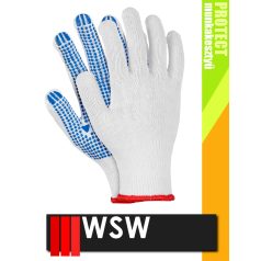   WSW DOZEN BLUE csúszásbiztos mártott munkakesztyű - 12 pár/csomag
