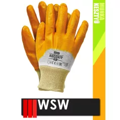 WSW RECONIT mártott nitril munkakesztyű - 12 pár/csomag