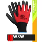 WSW REDVOX mártott munkakesztyű - 12 pár/csomag
